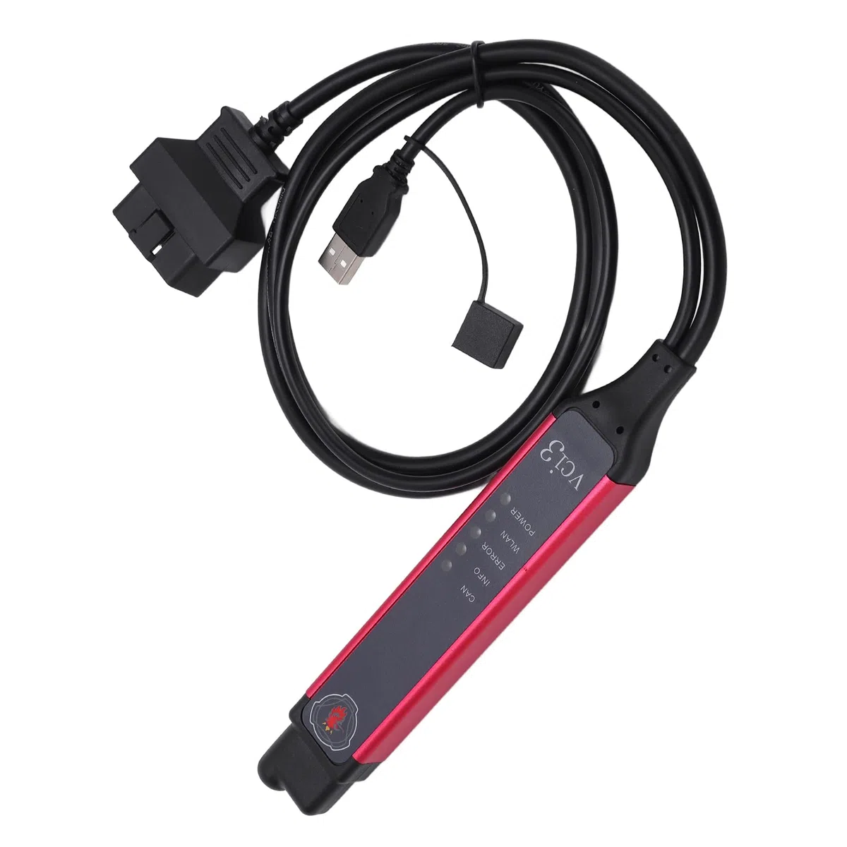 Vci,Outils De Diagnostic du Scanner Vci 3,Lecteur De Code Obdii WiFi Outil De Diagnostic De Code De Défaut De Moteur sans Fil pour Camion