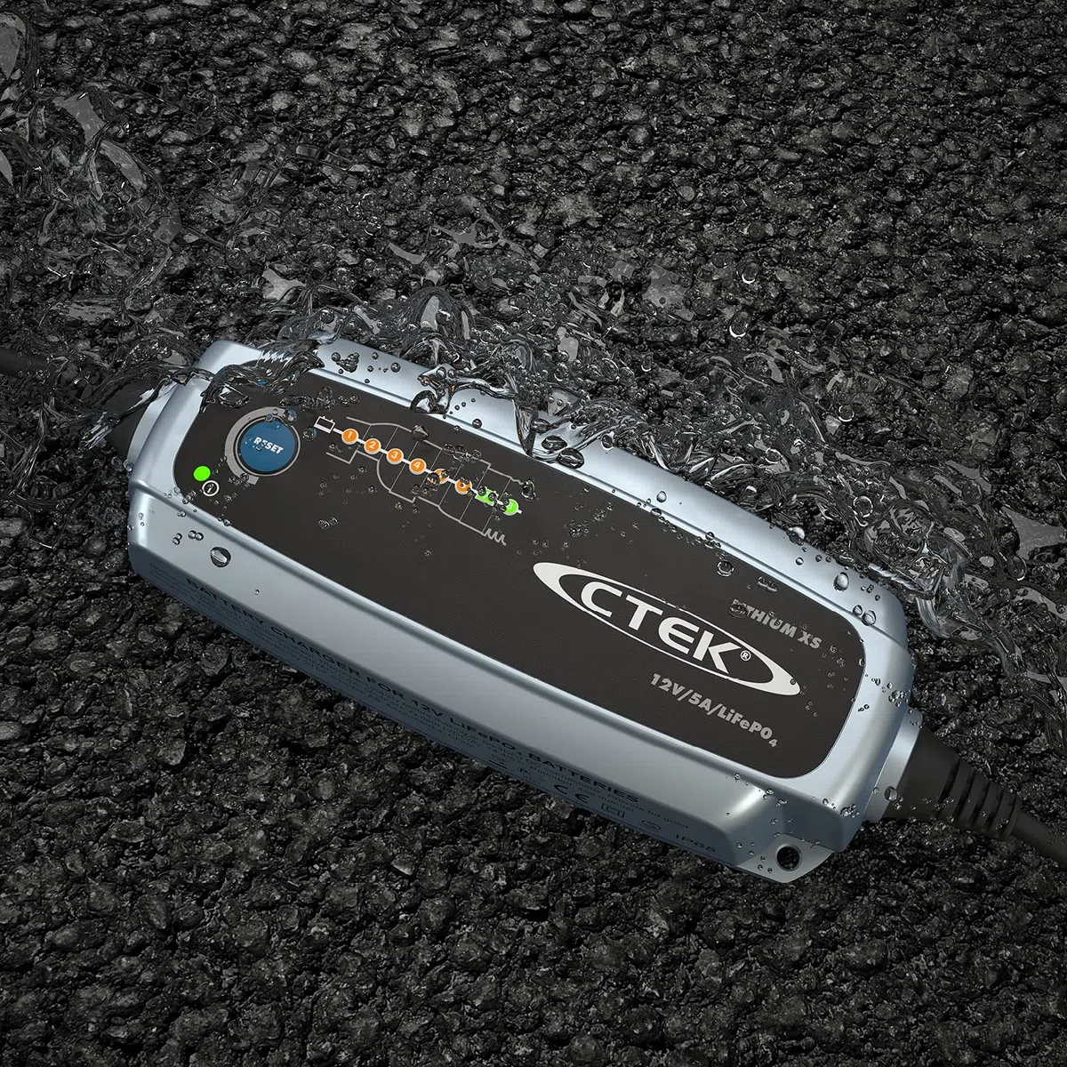 CTEK 40–003 8 scène Multi fonction chargeur pour batteries Lithium XS 12 V 5 A