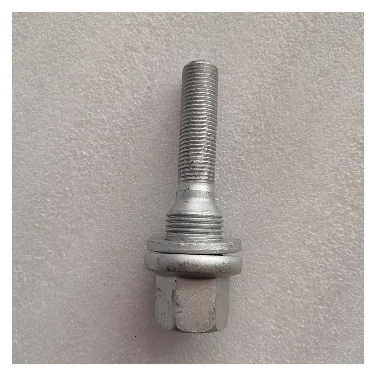 Ecrou Antivol,Boulon de Roue,Goujon de Roue M12 X 1.25 Roue Longues Longues Boulons De Siège Plat Lave-Linge Pneus Utilisation Adaptée pour Citroen Peugeot 301 3008 308 406 607(16 PCS)