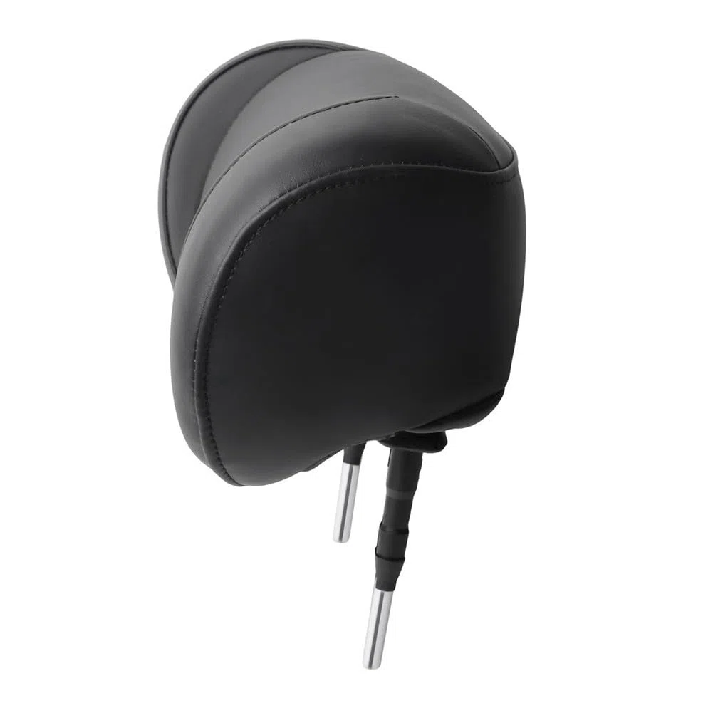 Appui-tête de siège de voiture de rechange de 150 mm - Espacement des barres réglable en cuir synthétique - Mousse à mémoire de forme - Pour camping-car, monospace, van, sprinter - Emballage