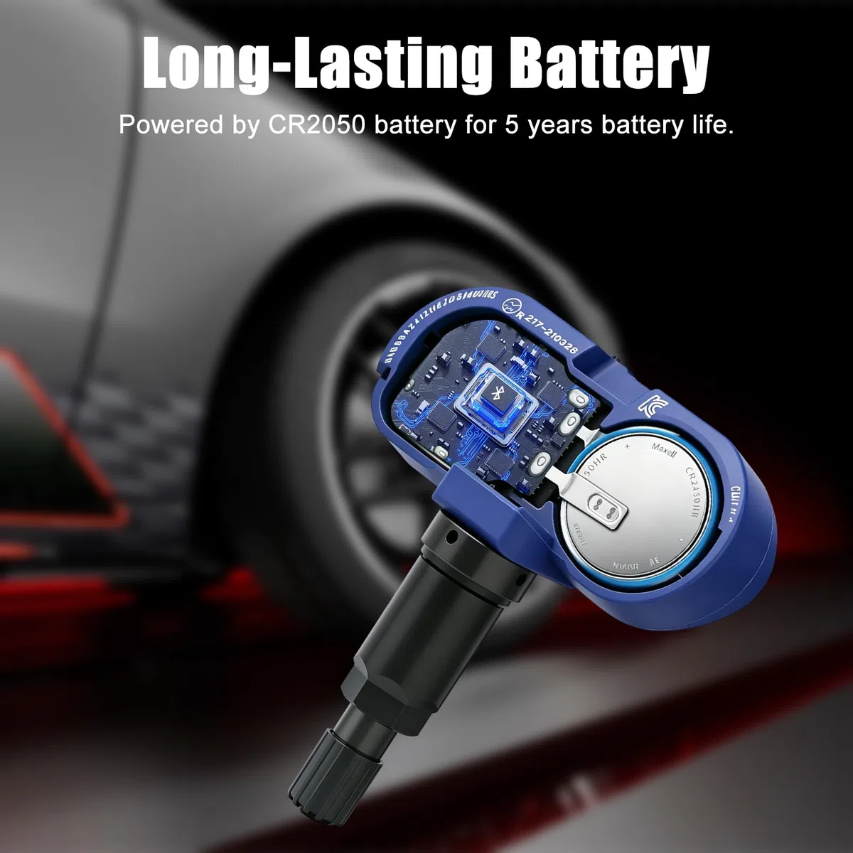 Capteur Pression des Pneus Système pour Tesla, Bluetooth TPMS Capteur