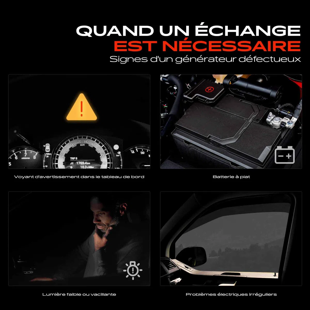 Frankberg Alternateur-générateur 150 A bipolaire 8200660034