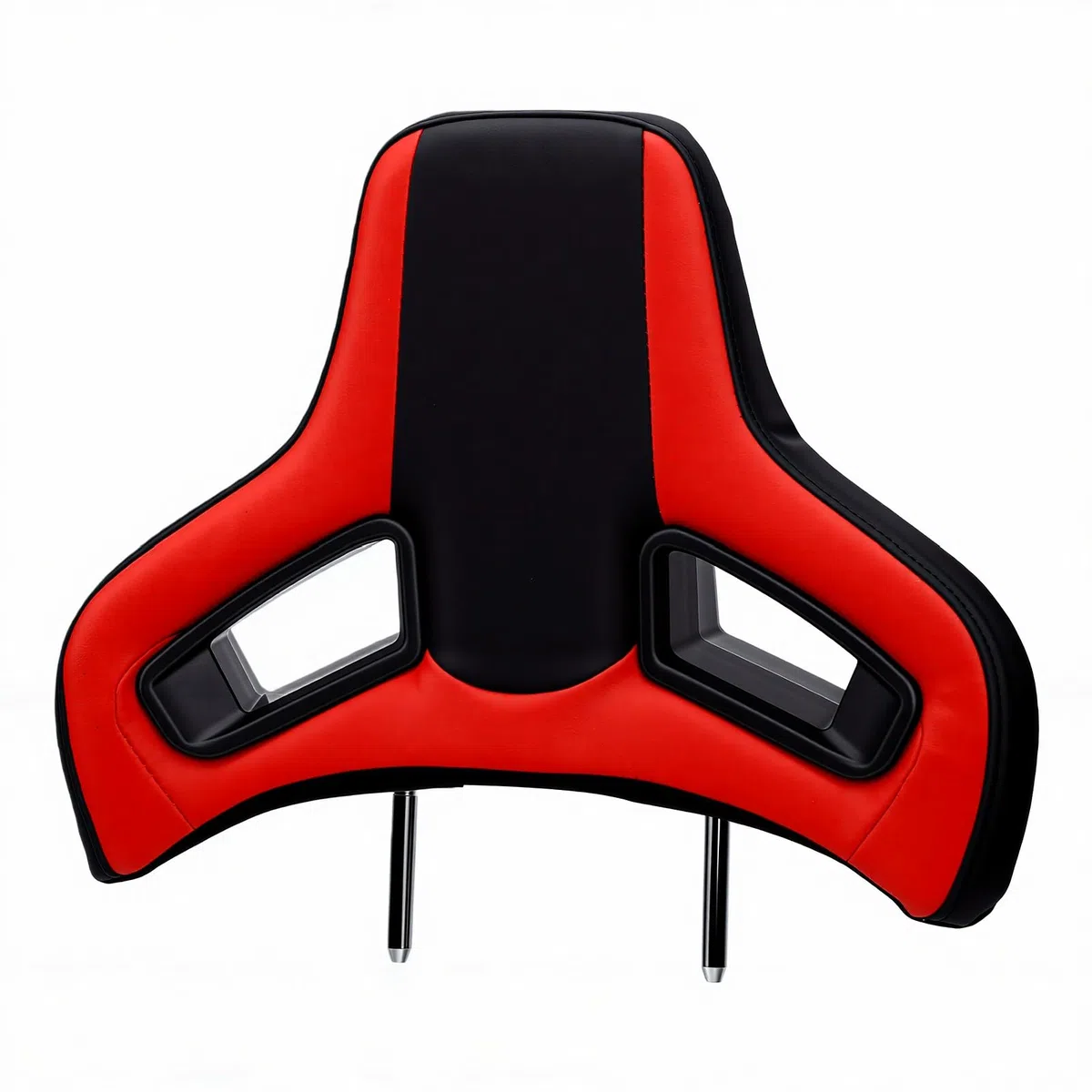 Elprico Appui-tête de Siège de Course de Voiture, Coussin de Cou Universel en Cuir PVC avec Connecteur de 14 Mm, Remplacement d'Appui-tête de Sport à Hauteur Réglable pour Véhicule