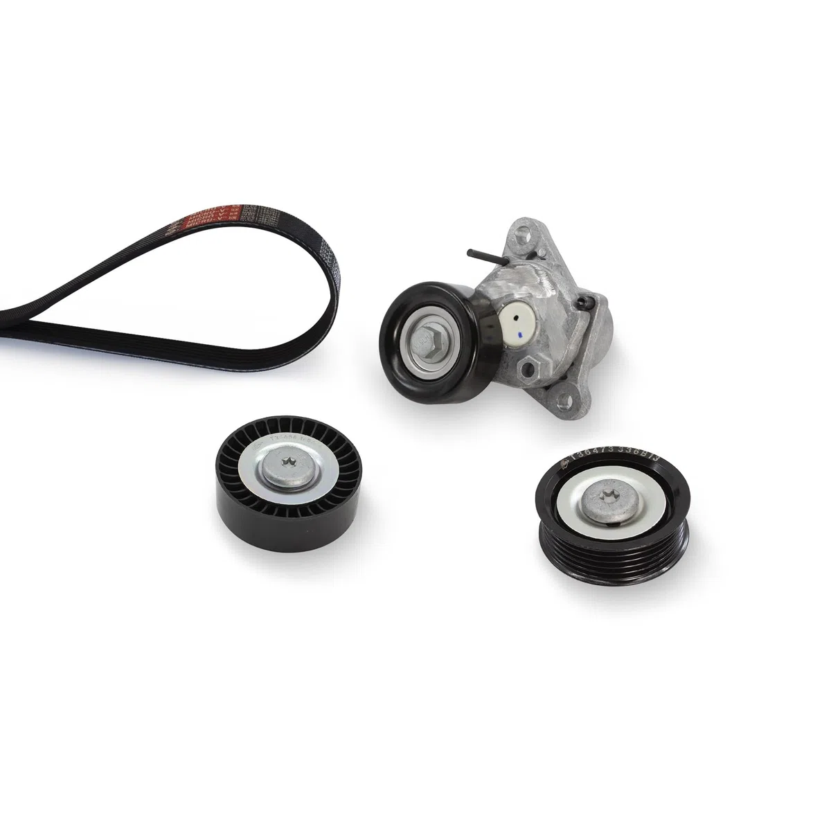 GATES Jeu de courroies trapézoïdales à nervures K025PK1810 Caoutchouc Compatible avec HYUNDAI Tucson TL, TLE i30 3/5 portes PDE, PD, PDEN i30 FD i20 PB, PBT i30 GD