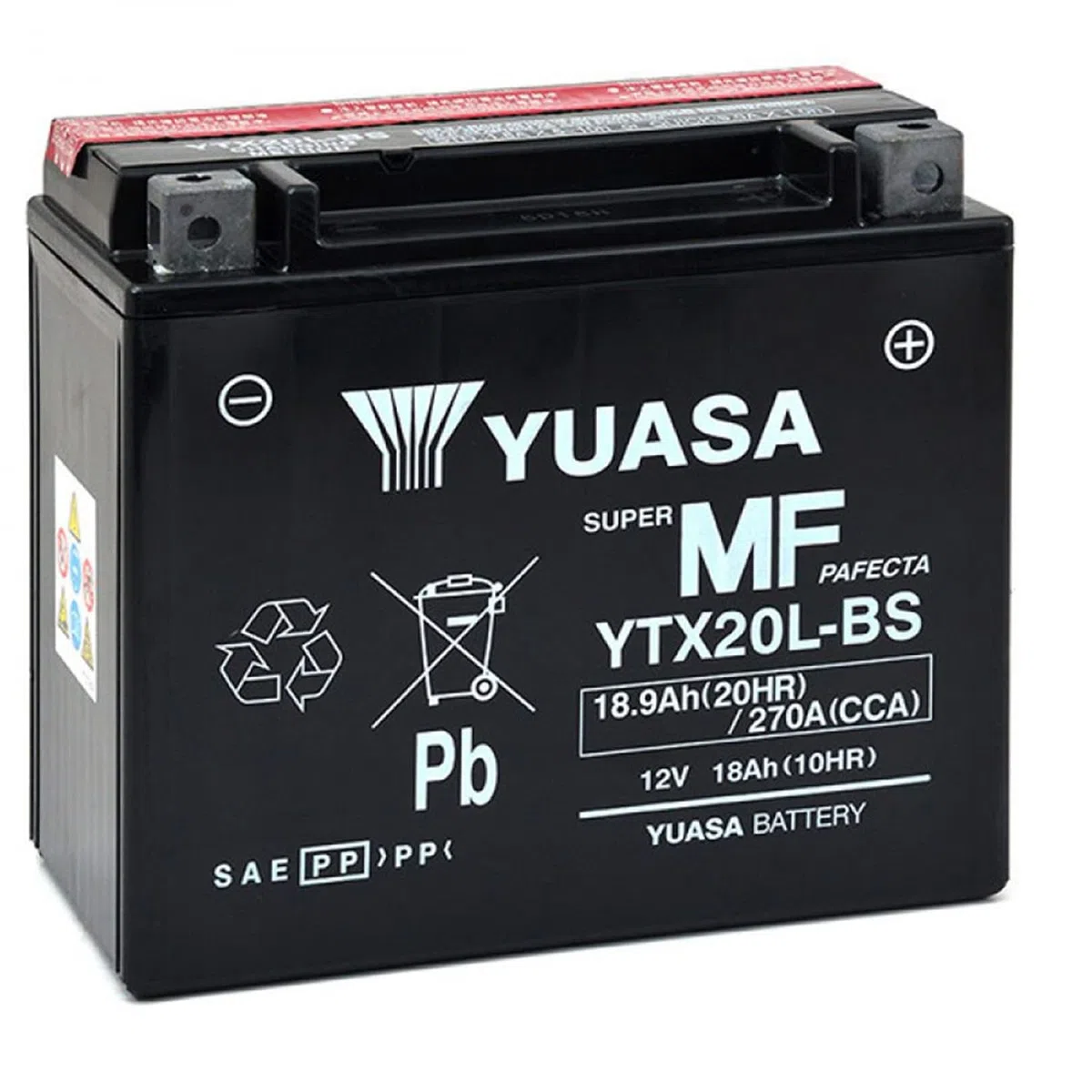 Yuasa YTX20L-BS - Batterie de démarrage