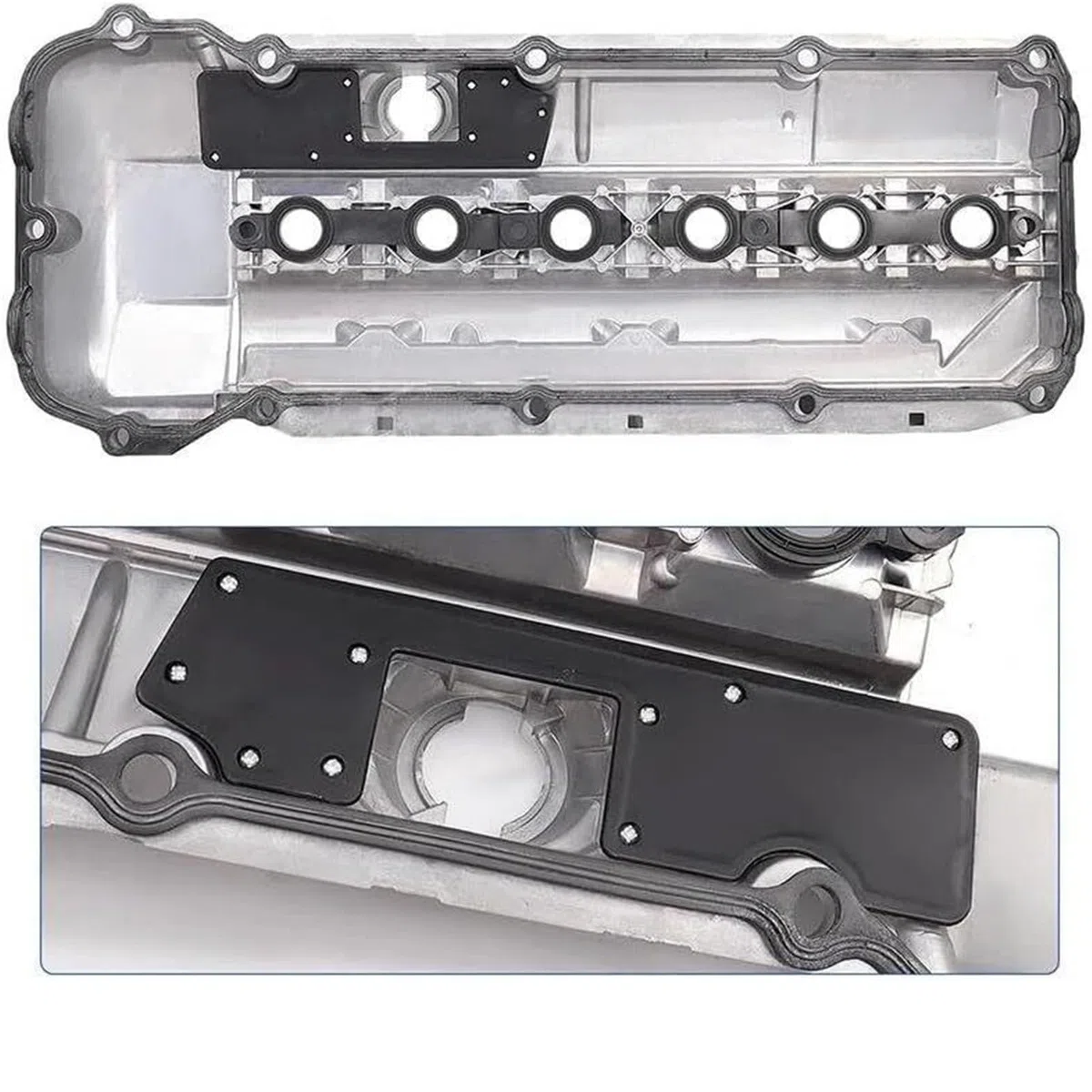 Bouchons de Valve de Pneu pour BMW Aluminium pour Couvercle de soupape de Moteur Culasse pour Couvercle de soupape de Moteur