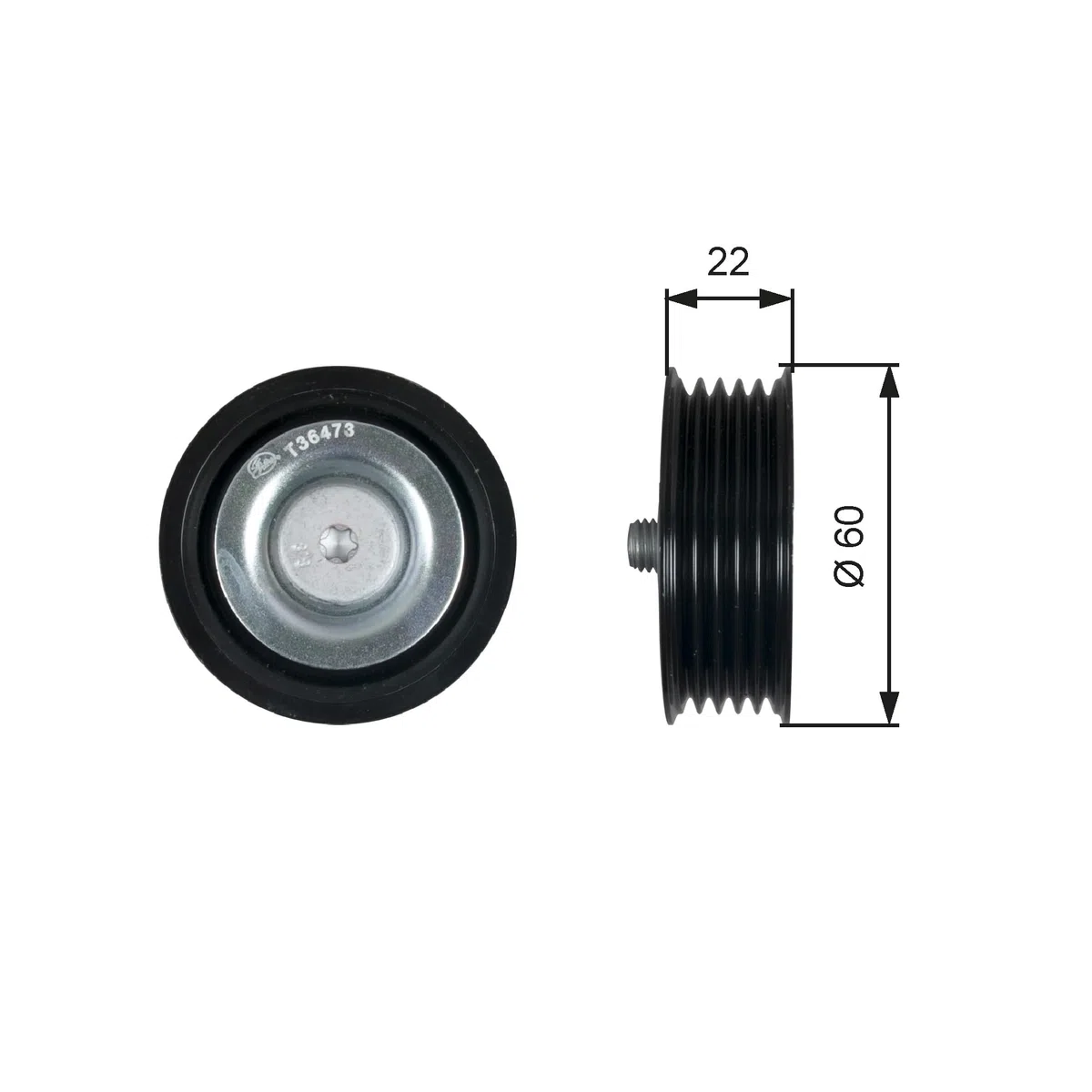 GATES Jeu de courroies trapézoïdales à nervures K025PK1810 Caoutchouc Compatible avec HYUNDAI Tucson TL, TLE i30 3/5 portes PDE, PD, PDEN i30 FD i20 PB, PBT i30 GD
