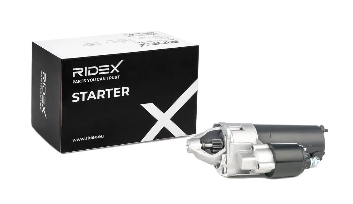 RIDEX 2S0259 Démarreur pour voiture 12V, 2KW, Compatible avec AUDI A4 B7 Avant 8ED 3G911023AX 3G911023A 03G911023A