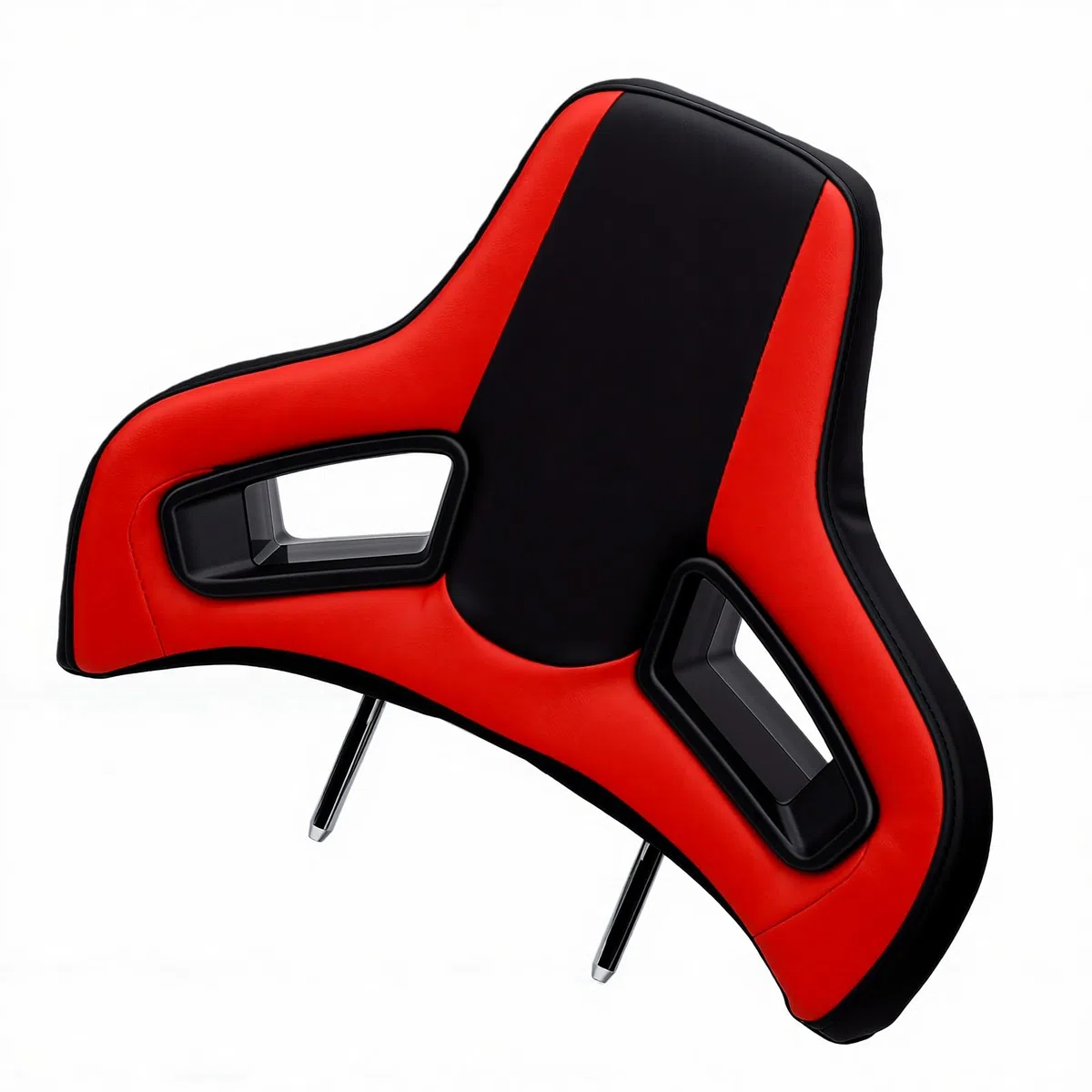 Elprico Appui-tête de Siège de Course de Voiture, Coussin de Cou Universel en Cuir PVC avec Connecteur de 14 Mm, Remplacement d'Appui-tête de Sport à Hauteur Réglable pour Véhicule