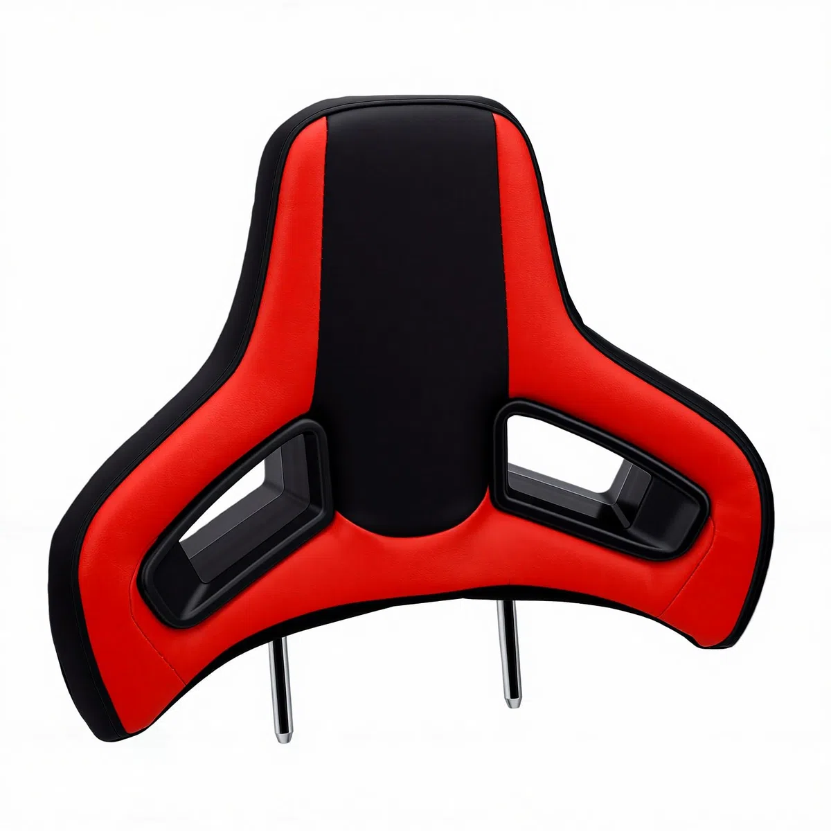 Elprico Appui-tête de Siège de Course de Voiture, Coussin de Cou Universel en Cuir PVC avec Connecteur de 14 Mm, Remplacement d'Appui-tête de Sport à Hauteur Réglable pour Véhicule