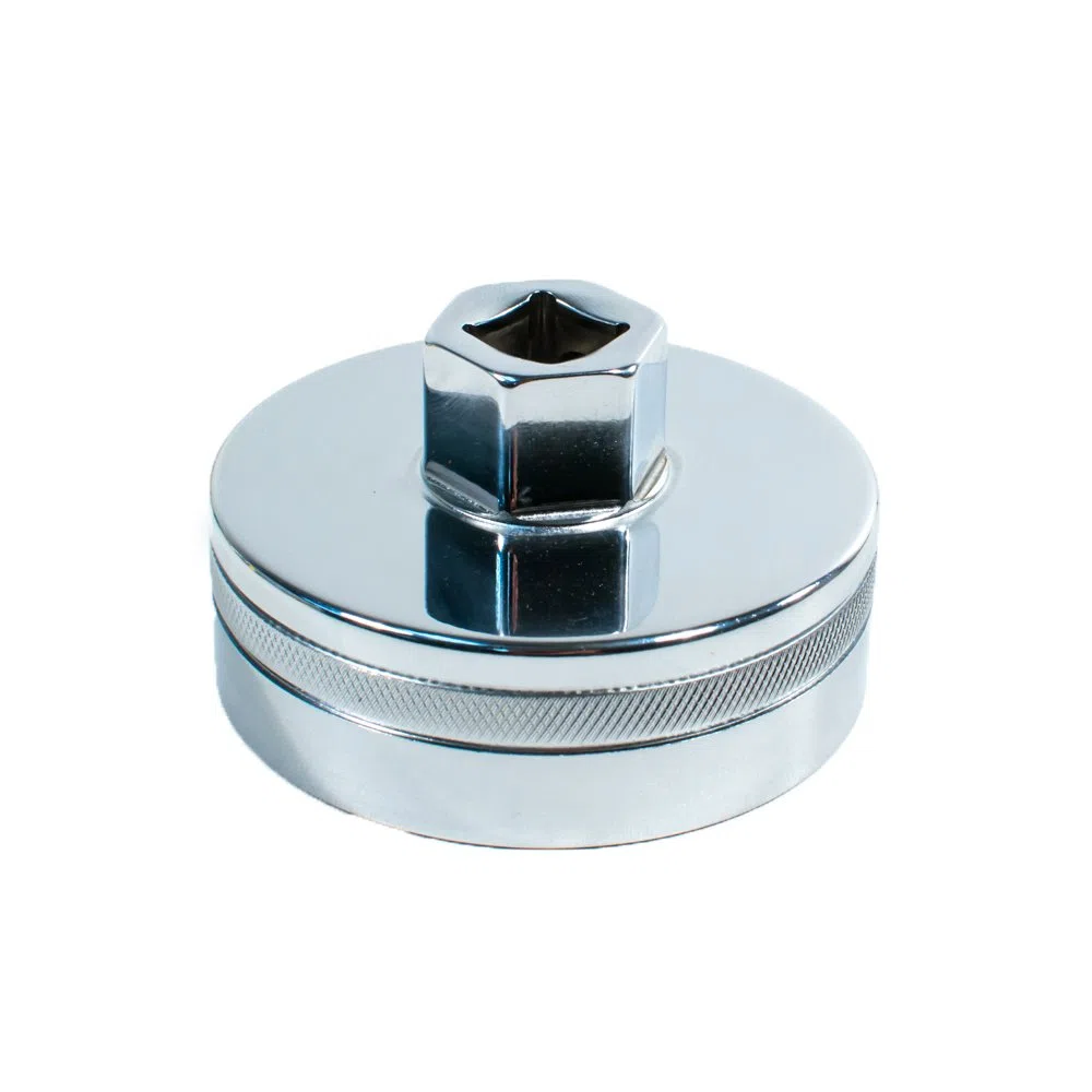 Tool Guy Republic Clé à douille en chrome vanadium forgé pour boîtiers de filtres à huile Toyota, Lexus et Scion, 64 mm, 14 pans