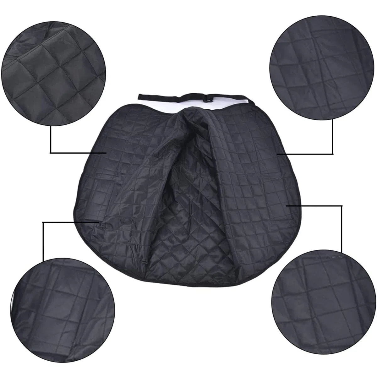 Couette de Pare-Brise de Voiture électrique, Coton de jambières de Voiture de Batterie, Pare-Brise Froid et Chaud d'équitation d'hiver, Garde-Jambe imperméable de clôture