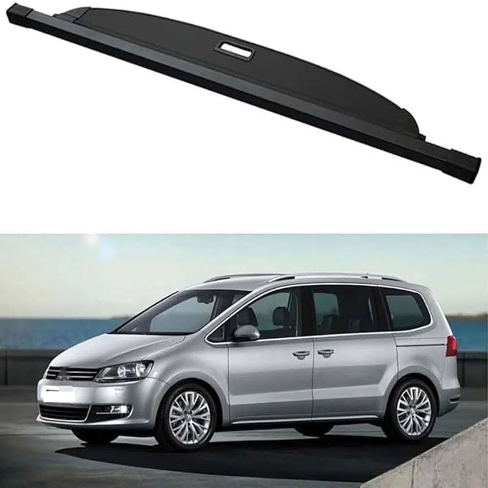 Etagère de Voiture, Convient pour Sharan 2012-2021,Protecteur de Coffre, Organisateur de Bouclier de sécurité télescopique