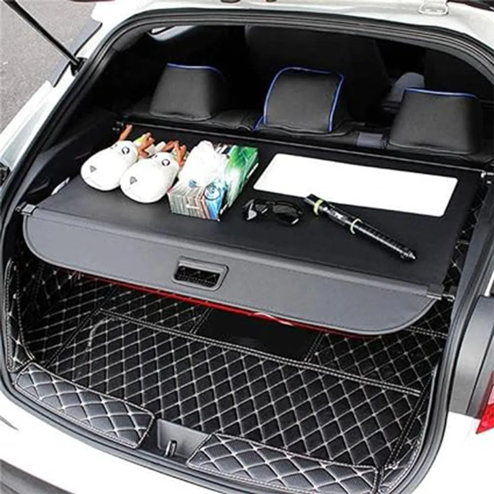 Etagère de Voiture, Convient pour Sharan 2012-2021,Protecteur de Coffre, Organisateur de Bouclier de sécurité télescopique