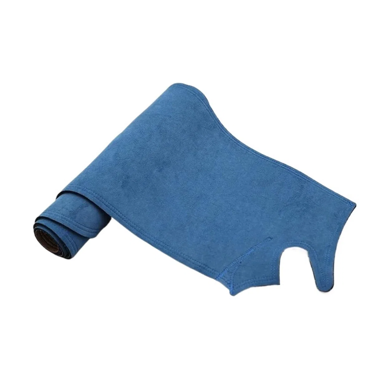 Tapis Tableau Bord intérieur Voiture Tapis Tableau Bord en Cuir Suédé pour BMW X1 IX1 2023 2024 U10 U11 Protection Solaire Accessoires Voiture(Bleu,RHD)