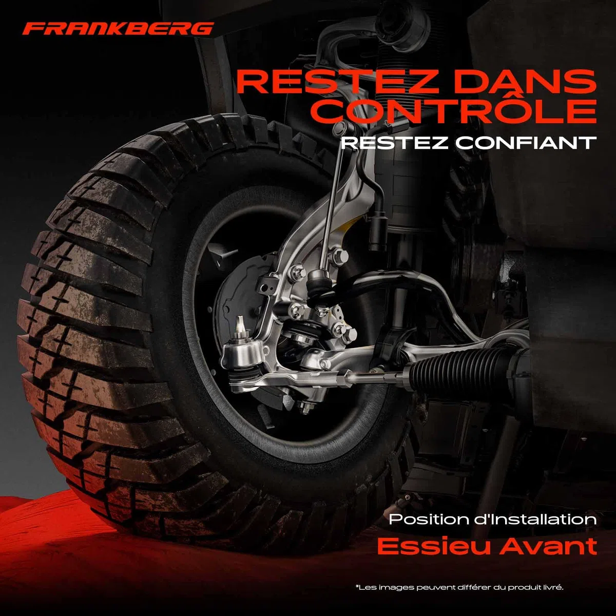 Frankberg 2 bras de suspension avant gauchedroit 93853464