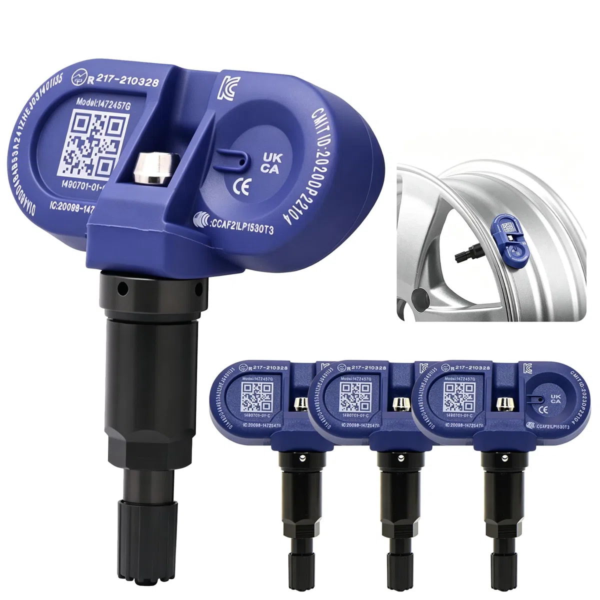 Capteur Pression des Pneus Système pour Tesla, Bluetooth TPMS Capteur